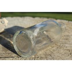 4" Vintage LAVORIS BOTTLE - Clear Glass
