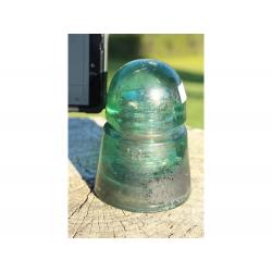 Vintage INSULATOR - Green Glass - item# 105910