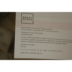 Eureka Math² Squared Grade 1 Module 6 Apply Student Book - Weight: 10.46 oz.