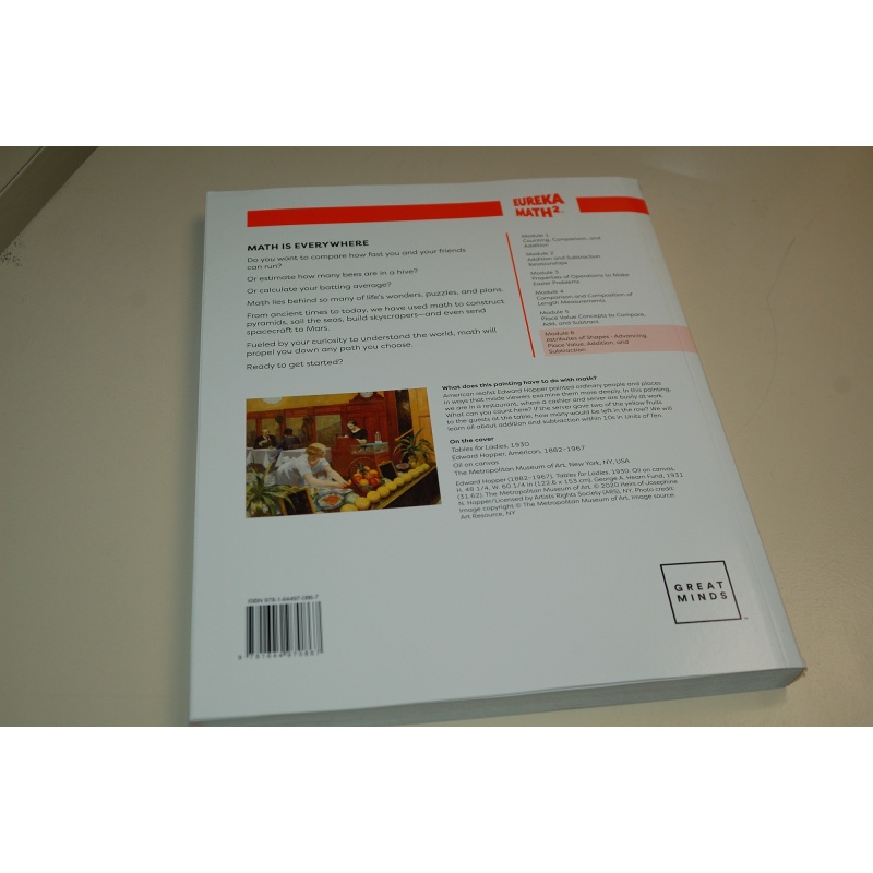 Eureka Math² Squared Grade 1 Module 6 Learn Student Book - Weight: 20.92 oz.