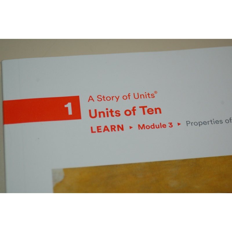 Eureka Math² Squared Grade 1 Module 3 Learn Student Book - Weight: 18.05 oz.