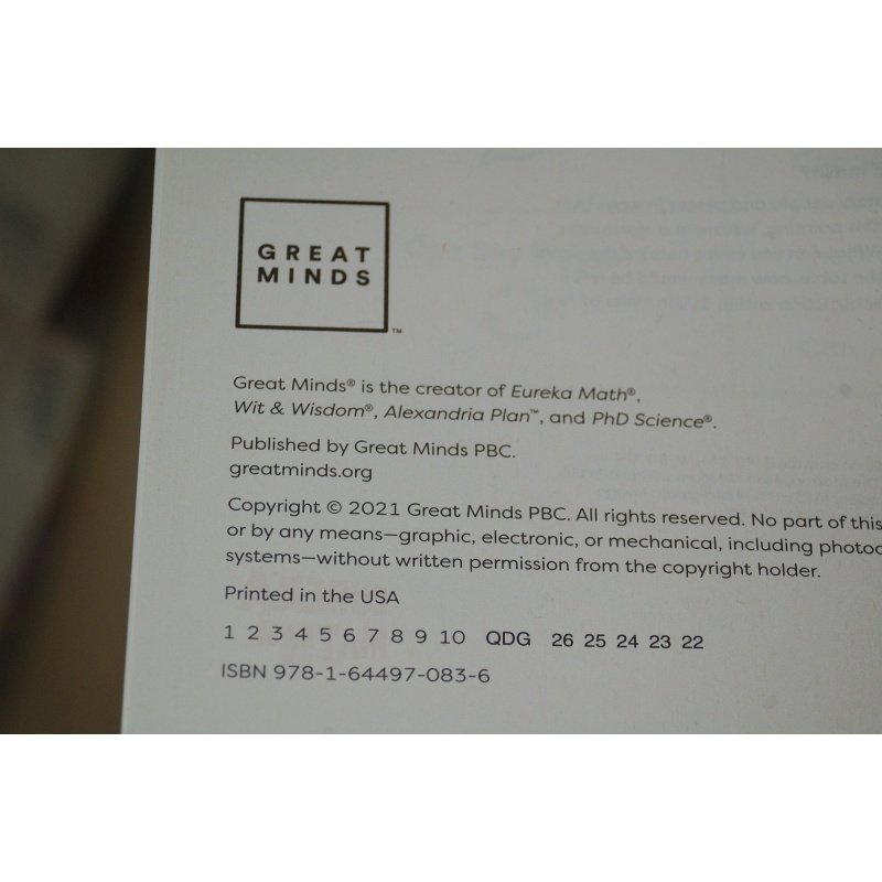 Eureka Math² Squared Grade 1 Module 3 Learn Student Book - Weight: 18.05 oz.