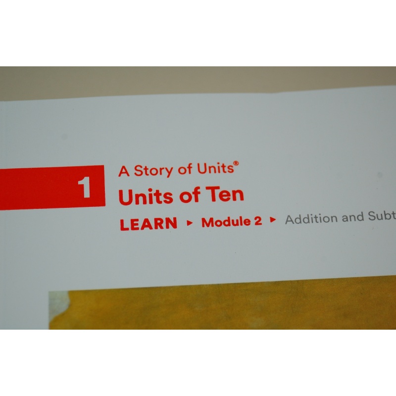 Eureka Math² Squared Grade 1 Module 2 Learn Student Book - Weight: 16.93 oz.