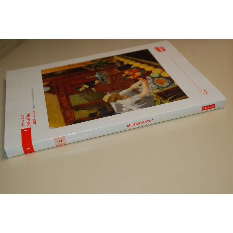 Eureka Math² Squared Grade 1 Module 2 Learn Student Book - Weight: 16.93 oz.