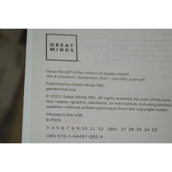 Eureka Math² Squared Grade 1 Module 2 Learn Student Book - Weight: 16.93 oz.