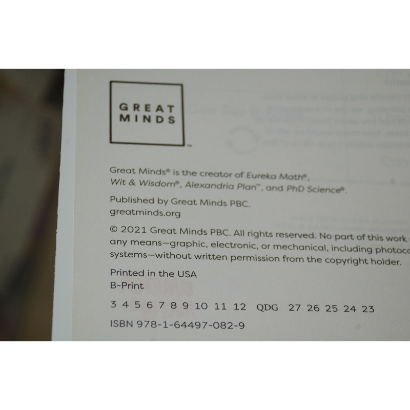 Eureka Math² Squared Grade 1 Module 2 Learn Student Book - Weight: 16.93 oz.