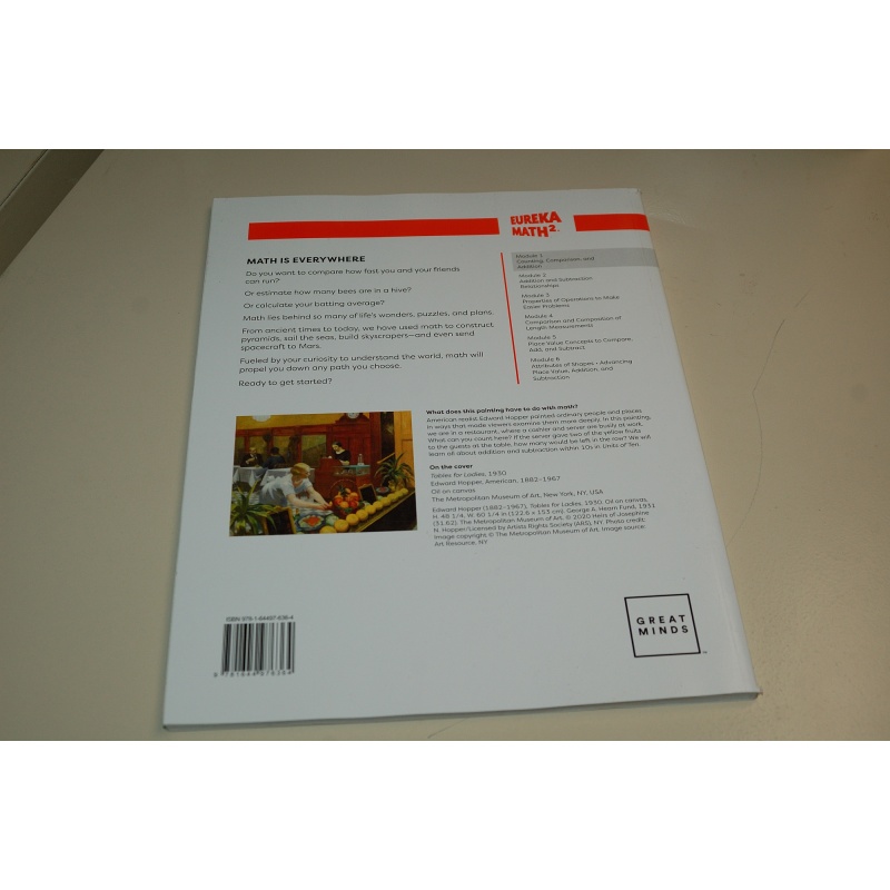 Eureka Math² Squared Grade 1 Module 1 Apply Student Book - Weight: 8.55 oz.