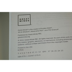 Eureka Math² Squared Kindergarten Module 5 Learn Student Book - Weight: 9.13 oz.