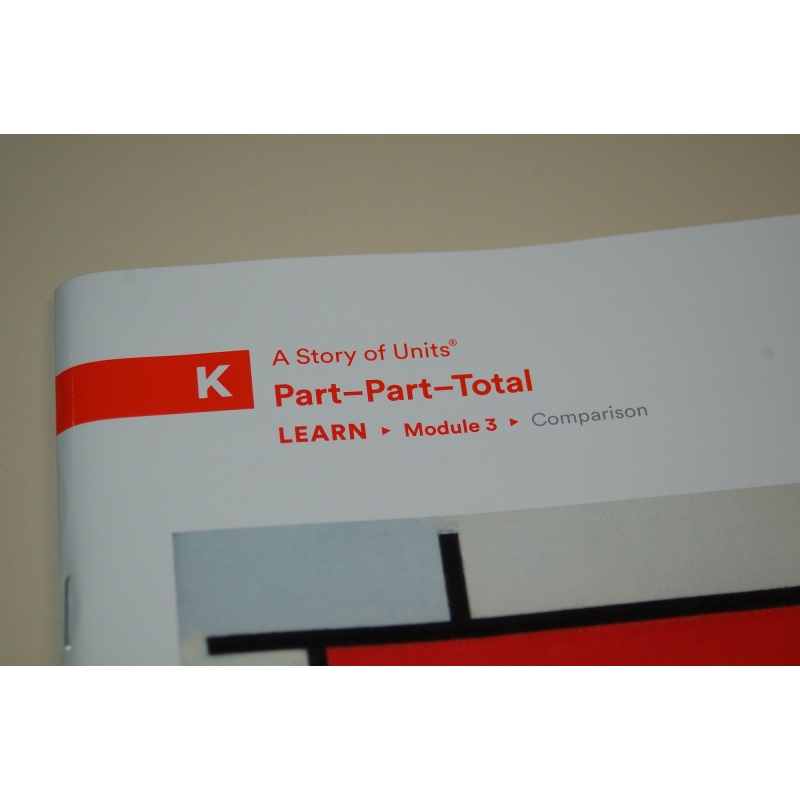 Eureka Math² Squared Kindergarten Module 3 Learn Student Book - Weight: 7.44 oz.