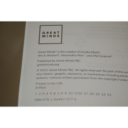 Eureka Math² Squared Kindergarten Module 3 Learn Student Book - Weight: 7.44 oz.