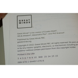 Eureka Math² Squared Kindergarten Module 2 Learn Student Book - Weight: 5.36 oz.