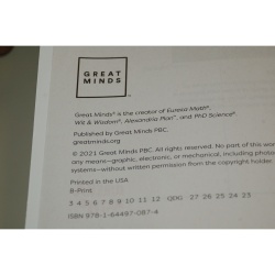 Eureka Math² Squared Grade 2 Module 1 Learn Student Book - Weight: 17.07 oz.