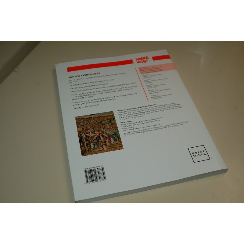 Eureka Math² Squared Grade 2 Module 1 Learn Student Book - Weight: 17.07 oz.