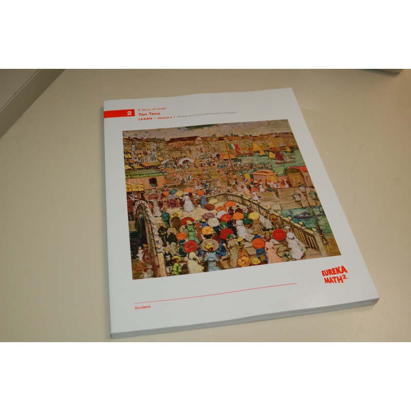 Eureka Math² Squared Grade 2 Module 3 Learn Student Book - Weight: 12.58 oz.