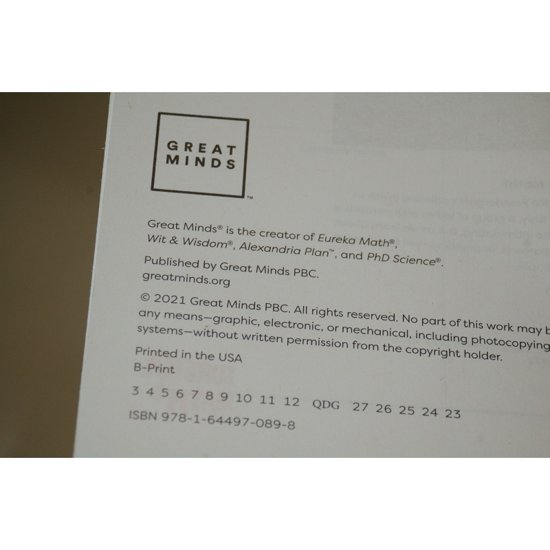 Eureka Math² Squared Grade 2 Module 3 Learn Student Book - Weight: 12.58 oz.