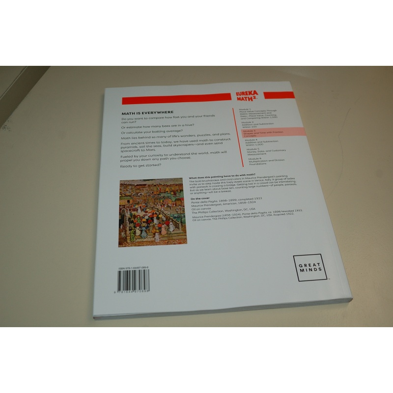 Eureka Math² Squared Grade 2 Module 3 Learn Student Book - Weight: 12.58 oz.