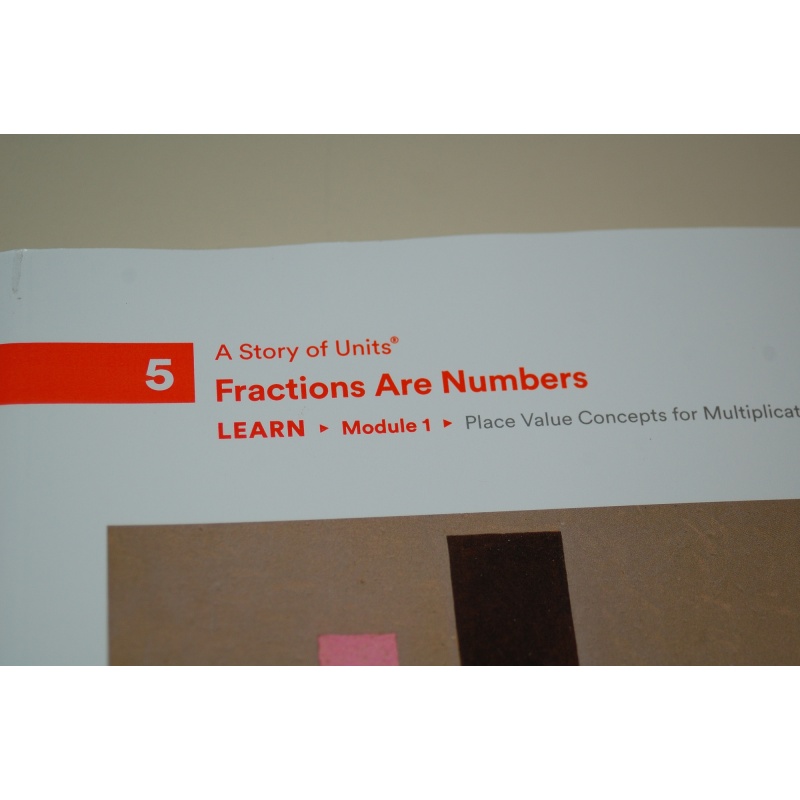 Eureka Math² Squared Grade 5 Module 1 Learn Student Book - Weight: 12.61 oz.
