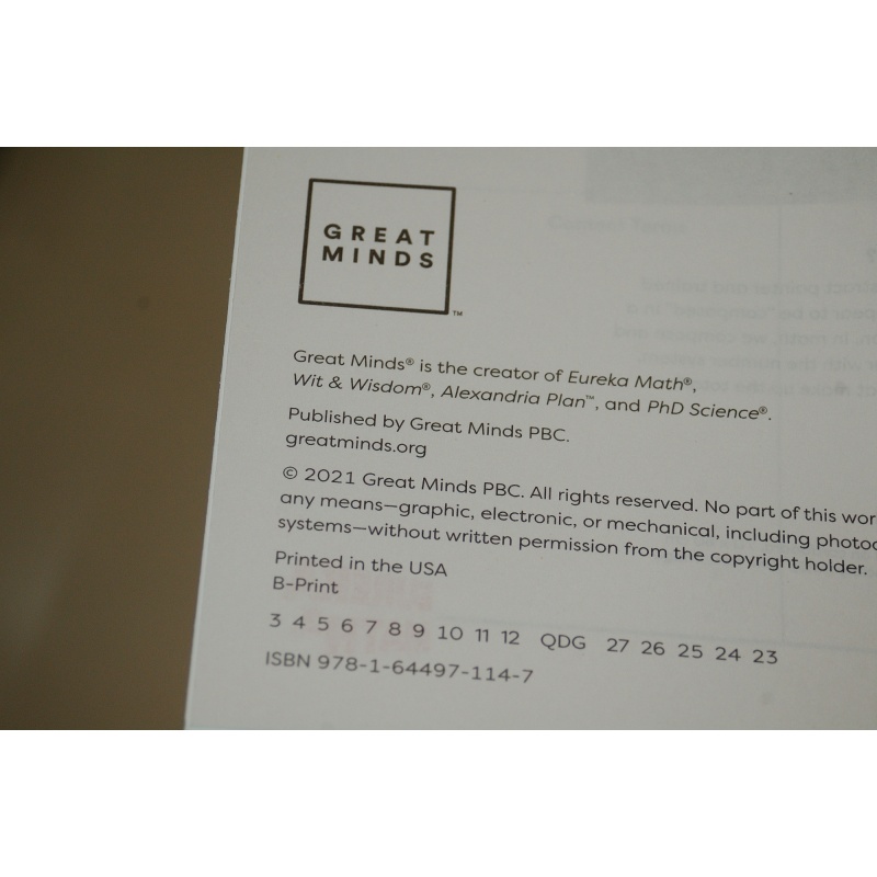 Eureka Math² Squared Grade 5 Module 2 Learn Student Book - Weight: 11.39 oz.