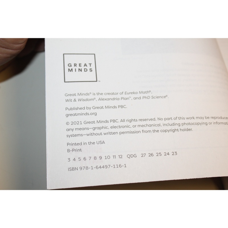 Eureka Math² Squared Grade 5 Module 4 Learn Student Book - Weight: 19.2 oz.