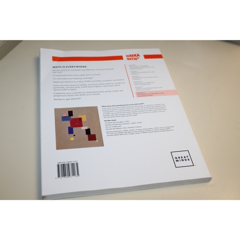 Eureka Math² Squared Grade 5 Module 6 Learn Student Book - Weight: 15.02 oz.