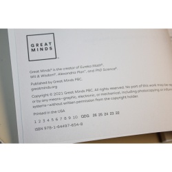 Eureka Math² Squared Grade 4 Module 1 Apply Student Book - Weight: 10.93 oz.