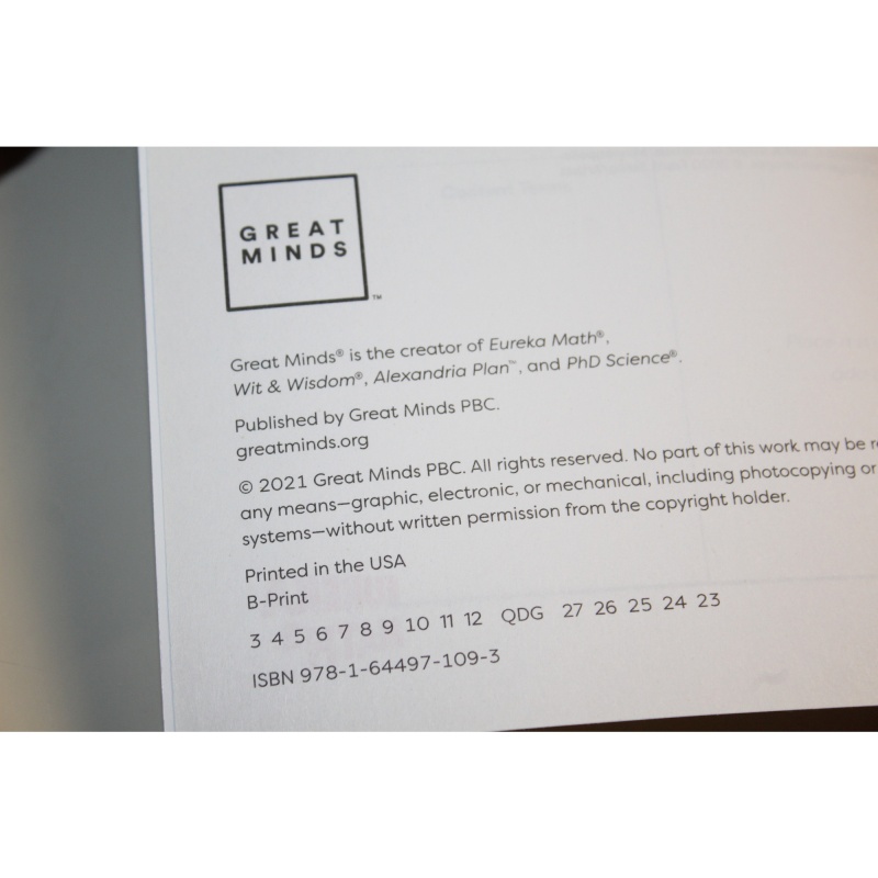 Eureka Math² Squared Grade 4 Module 3 Learn Student Book - Weight: 13.76 oz.