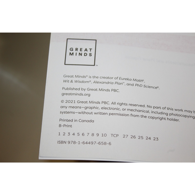 Eureka Math² Squared Grade 4 Module 5 Apply Student Book - Weight: 6.35 oz.