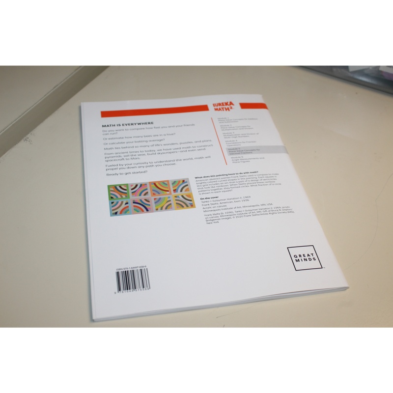 Eureka Math² Squared Grade 4 Module 5 Apply Student Book - Weight: 6.35 oz.