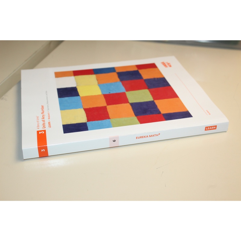 Eureka Math² Squared Grade 3 Module 6 Learn Student Book - Weight: 21.68 oz.