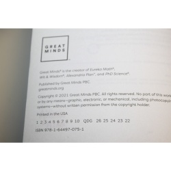 Eureka Math² Squared Kindergarten Module 1 Learn Student Book - Weight: 8.05 oz.