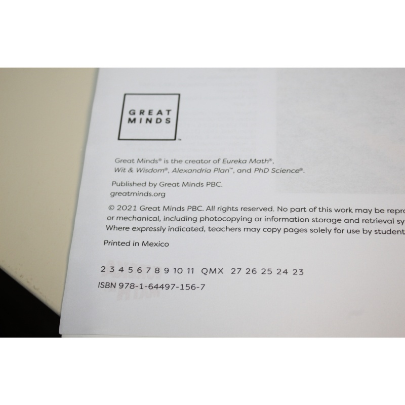 Eureka Math² Squared Grade 1 Module 2 Teacher Book - Weight: 36 oz.