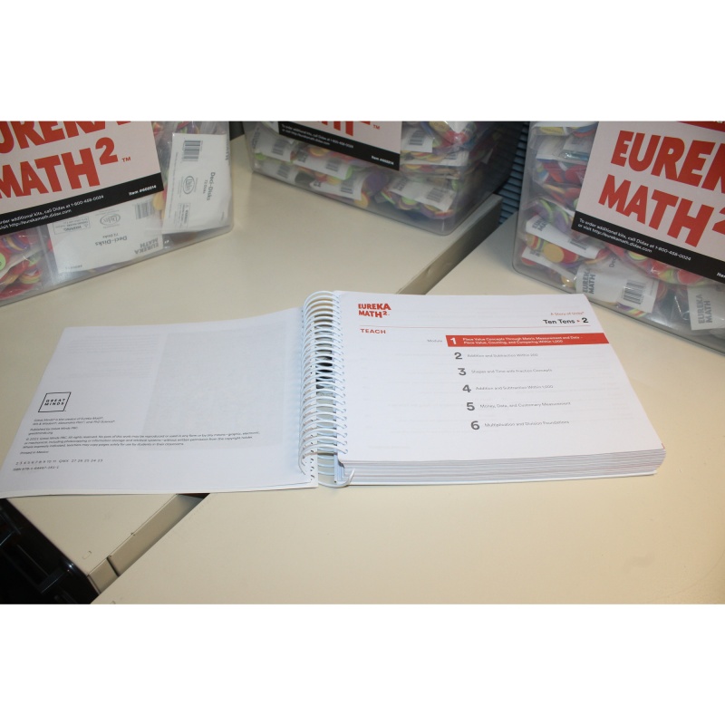 Eureka Math² Squared Grade 2 Module 1 Teacher Book - Weight: 52 oz.