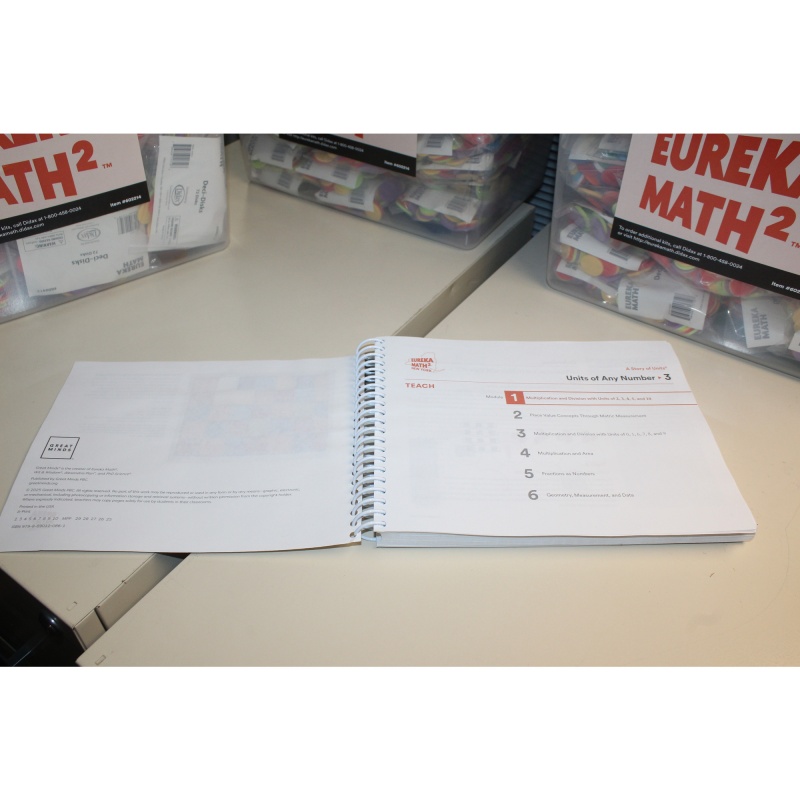 Eureka Math² Squared Grade 3 Module 1 Teacher Book - Weight: 38 oz.