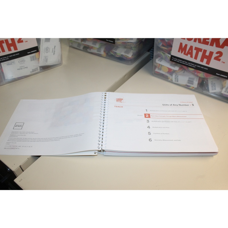 Eureka Math² Squared Grade 3 Module 2 Teacher Book - Weight: 40 oz.
