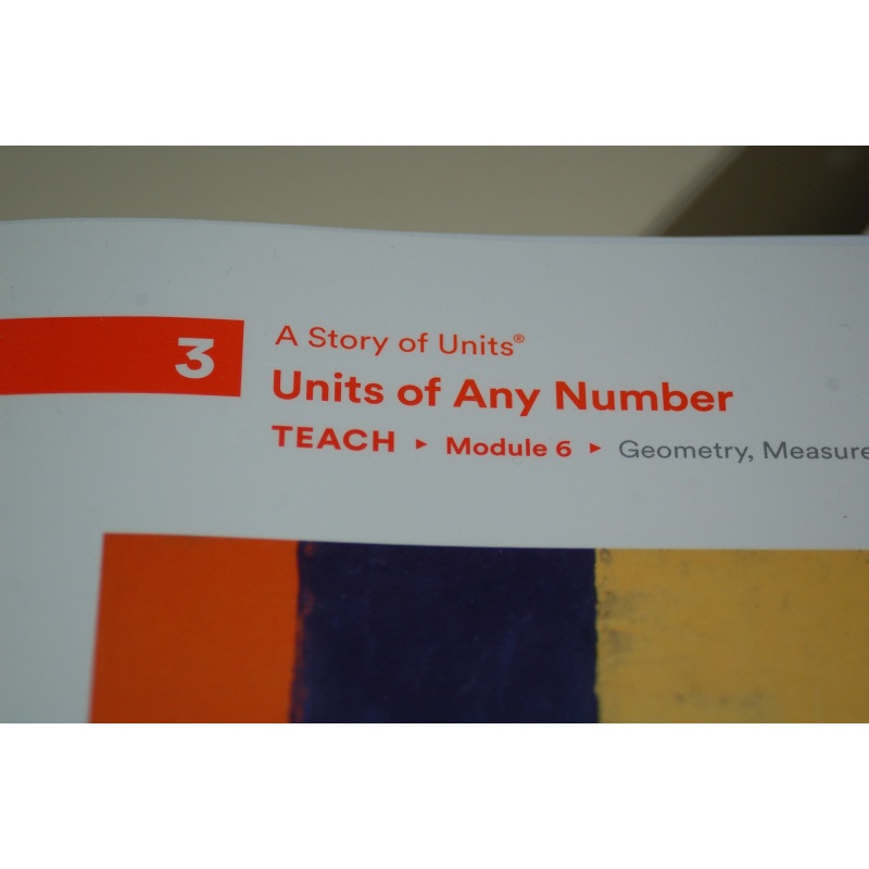 Eureka Math² Squared Grade 3 Module 6 Teacher Book - Weight: 45 oz.