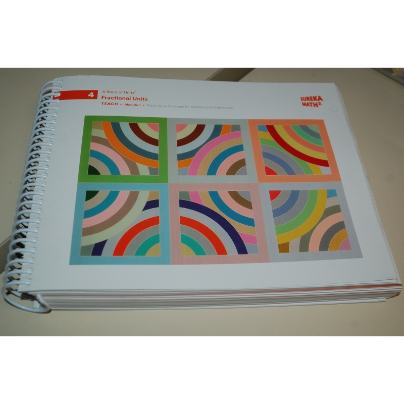 Eureka Math² Squared Grade 4 Module 1 Teacher Book - Weight: 43 oz.