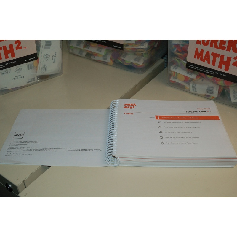 Eureka Math² Squared Grade 4 Module 1 Teacher Book - Weight: 43 oz.