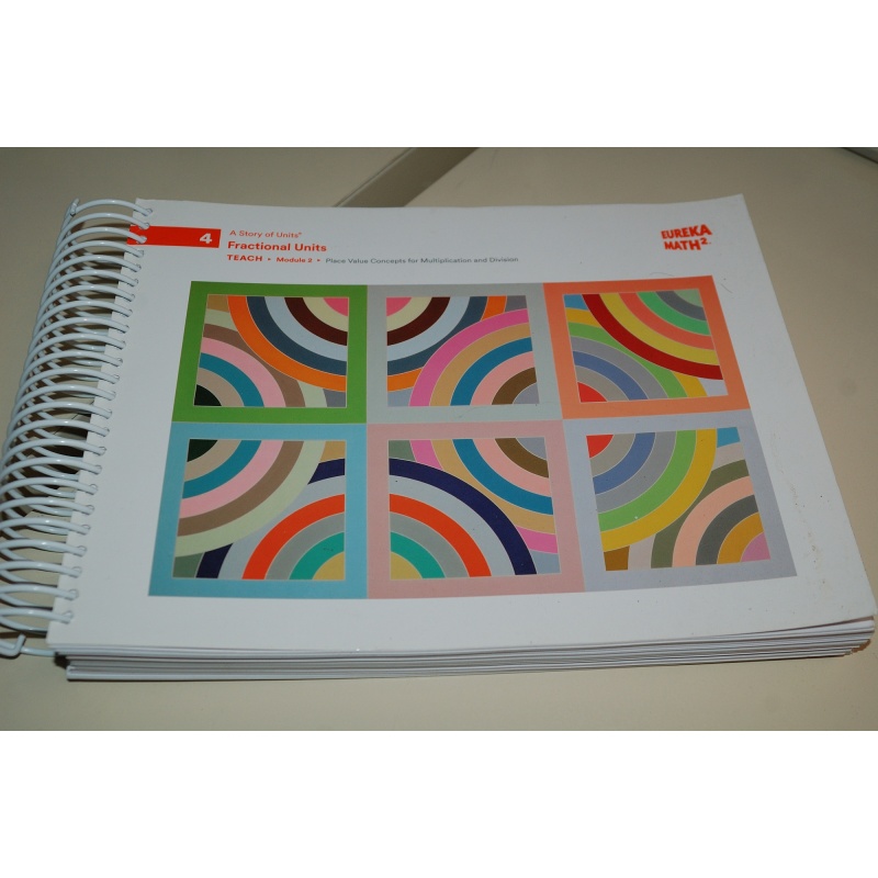 Eureka Math² Squared Grade 4 Module 2 Teacher Book - Weight: 47 oz.