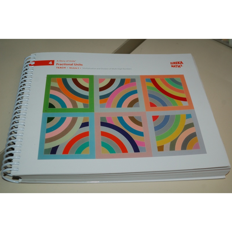 Eureka Math² Squared Grade 4 Module 3 Teacher Book - Weight: 39 oz.