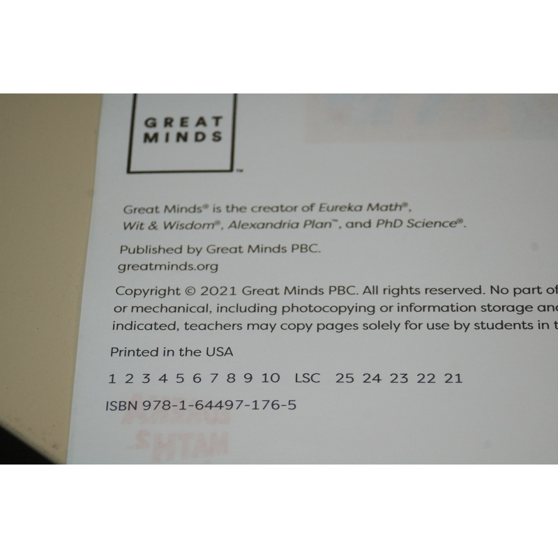 Eureka Math² Squared Grade 4 Module 4 Teacher Book - Weight: 56 oz.