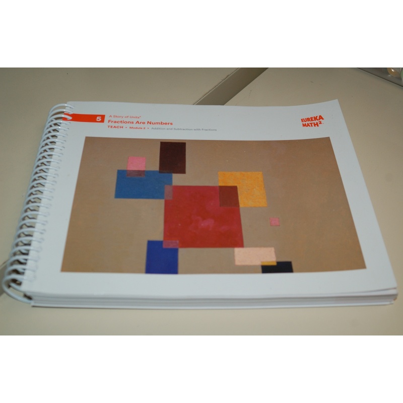 Eureka Math² Squared Grade 5 Module 2 Teacher Book - Weight: 35 oz.