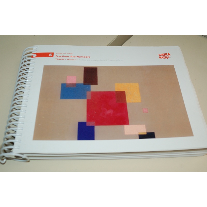 Eureka Math² Squared Grade 5 Module 5 Teacher Book - Weight: 47 oz.