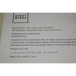 Eureka Math² Squared Grade 5 Module 6 Teacher Book - Weight: 40 oz.