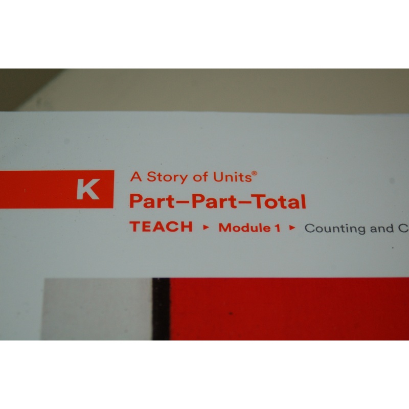 Eureka Math² Squared Kindergarten Module 1 Teacher Book - Weight: 39 oz.