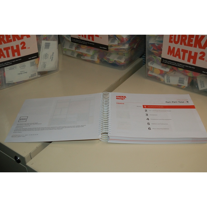 Eureka Math² Squared Kindergarten Module 1 Teacher Book - Weight: 39 oz.