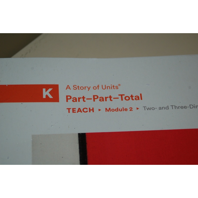 Eureka Math² Squared Kindergarten Module 2 Teacher Book - Weight: 24 oz.