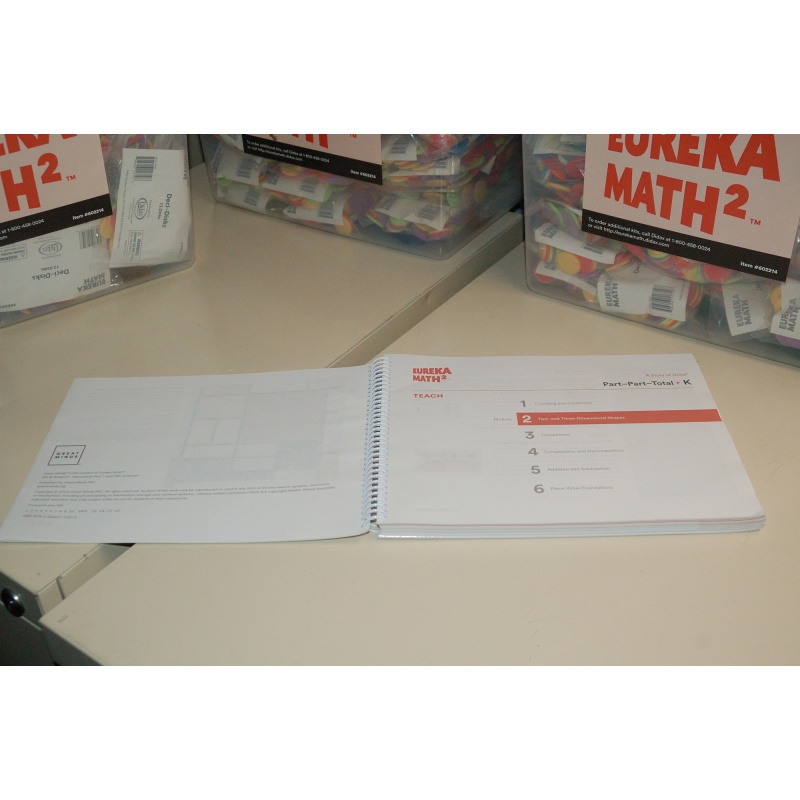 Eureka Math² Squared Kindergarten Module 2 Teacher Book - Weight: 24 oz.