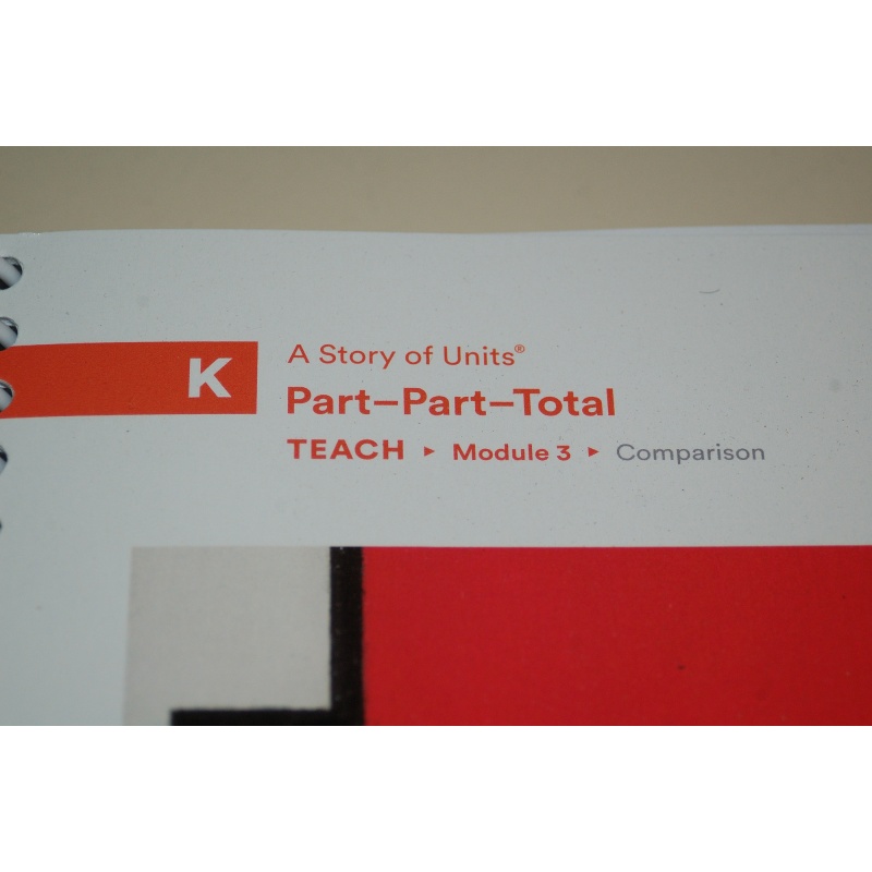 Eureka Math² Squared Kindergarten Module 3 Teacher Book - Weight: 29 oz.