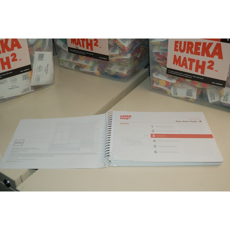 Eureka Math² Squared Kindergarten Module 3 Teacher Book - Weight: 29 oz.