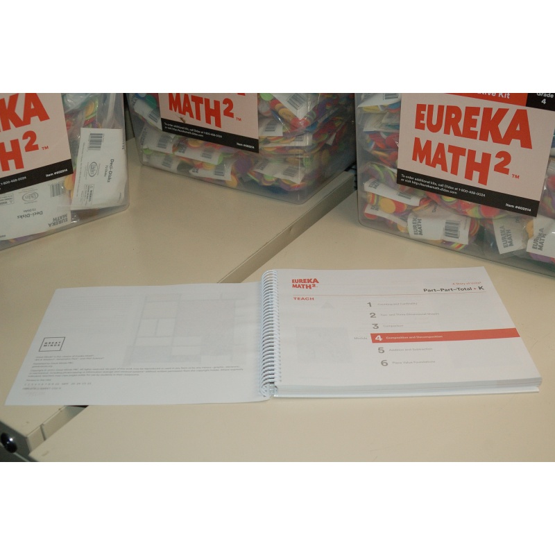 Eureka Math² Squared Kindergarten Module 4 Teacher Book - Weight: 25 oz.